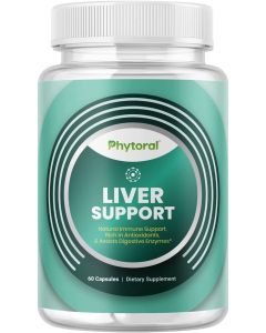Phytoral Liver Support 60 Caps Zinc Oxide Immunity Support Supplement - supplemynts.com