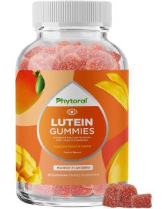 Phytoral Lutein 60 Gummies Zeaxanthin Eye Vitamin Mango Flavored - supplemynts.com