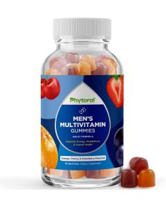 Phytoral Mens Multivitamin Flavored 90 Gummies Zinc Immune Support - supplemynts.com