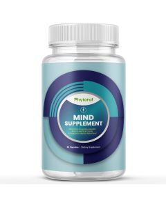 Phytoral Mind Supplement Brain Booster Supplement 60 Caps