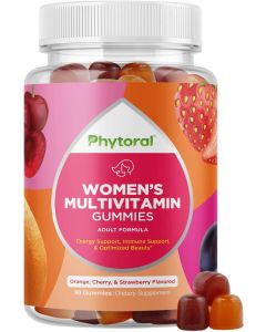 Phytoral Women's Multivitamin Flavored 90 Gummies Adult Formula - supplemynts.com