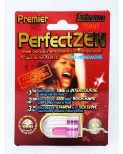 Premier Perfect Zen Extreme 7000 Sexual Enhancement Pill - supplemynts.com