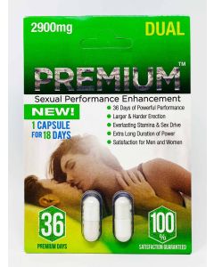 Premium 2900mg Dual 36 Days Male Enhancement Pills - supplemynts.com