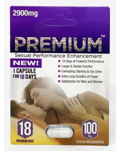 Premium 2900mg Male Sexual Enhancement White Pill - supplemynts.com