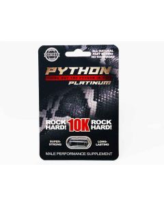 Python 10K Platinum Male Enhancement Supplement Pill - supplemynts.com
