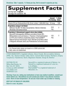 R3set Day Calm Relaxation Support Supplement 14 Caps Not Today Stress