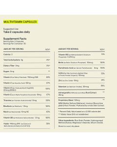 Rae 60 Capsules Women&#039;s Multivitamin Supplement Gluten Free - supplemynts.com