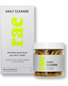 Rae Daily Cleanse Body Detox Supplement 60 Vegan Capsules