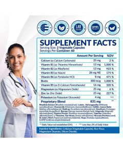 Rainbow Advanced Calm Mood Support 28 Natural Ingredients 120 Caps