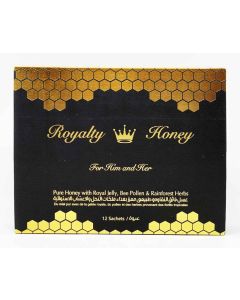 Royalty Male And Female Enhancement 12 Honey Sachet Pack - supplemynts.com