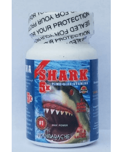 Shark 5k Male Sexual Performance Enhancement 6 Pills Bottle - supplemynts.com