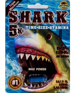 Shark 5k Pill Sexual Enhancement Max Power For Men - supplemynts.com