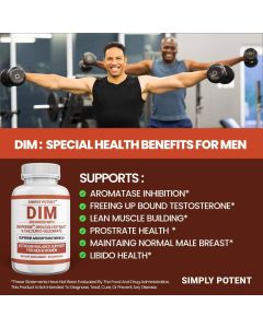 Simply Potent Dim Estrogen Balance Support 60 Caps - supplemynts.com