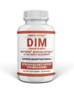 Simply Potent Dim Estrogen Balance Support 60 Caps - supplemynts.com