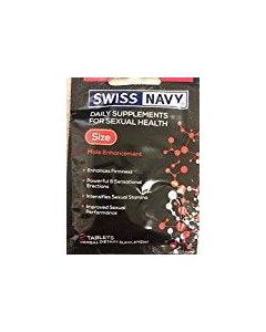 Size Male Enhancement 2 Tables Swiss Navy - supplemynts.com