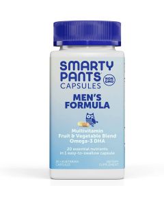 Smarty Pants Men's Formula Multivitamin Non Gmo 30 Veggie Capsules - supplemynts.com