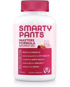 Smarty Pants Women's 50+ Masters Formula Multivitamin 120 Gummies - supplemynts.com