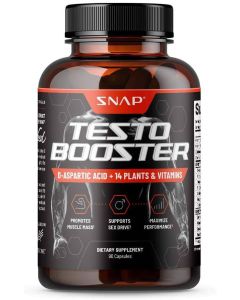 Snap Men 90 Capsules Testosterone Sexual Drive Booster Vegan - supplemynts.com