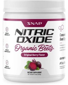 Snap Nitric Oxide Organic Beets Blood Pressure Support Powder