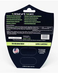 Spanish Fly 20000 Male Enhancement Pills Double Silver - supplemynts.com