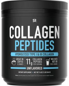 Sr Collagen Peptides Powder Unflavored Supplement