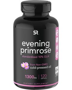 Sr Evening Primrose Cold Pressed Oil 120 Softgels Gluten Free