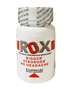 Stiff Rox Male Sexual Performance Enhancer Pill 6 Count Bottle - supplemynts.com