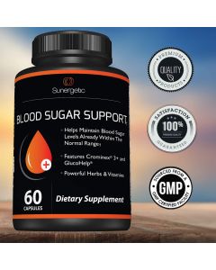 Sunergetic Blood Sugar Support Supplement 60 Capsules