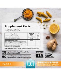 Supplement Dakota Immune Defense Vitamins 7 In 1 Gluten Free - supplemynts.com