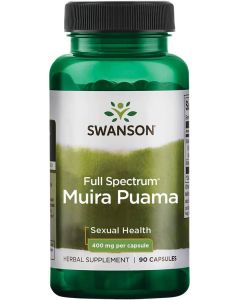 Swanson Full Spectrum Muira Puama Sexual Health Supplement 90 Caps