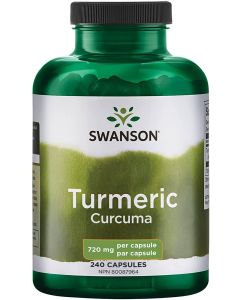 Swanson Turmeric Curcuma Antioxidant Supplement 240 Caps - supplemynts.com