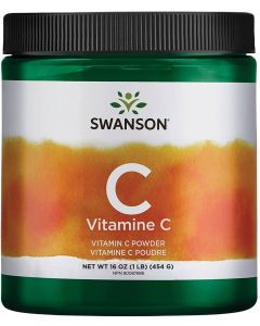 Swanson Vitamin C Powder Immune System Support Supplement 16 Oz - supplemynts.com