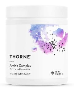Thorne Amino Complex Berry Flavored BCAA 8 oz Dietary Supplement - supplemynts.com