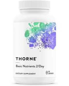Thorne Basic Nutrients 2/Day Complete Multivitamin 60 Caps - supplemynts.com
