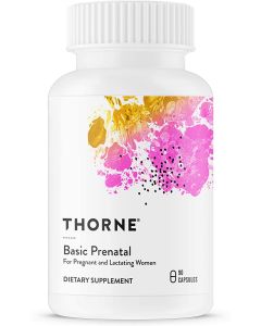 Thorne Basic Prenatal Pregnant Lactating Women Supplement 90 Caps