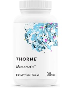 Thorne Memoractiv Nootropic Brain Supplement 60 Caps - supplemynts.com