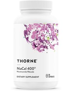 Thorne NiaCel 400 Nicotinamide Riboside 60 Caps Brain Support - supplemynts.com