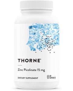 Thorne Research 60 Capsules Zinc Picolinate Support Growth Supplement - supplemynts.com