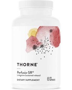 Thorne Research Perfusia sr L Arginine Dietary Supplement 120 Caps