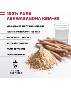 Tribe Organics Ksm-66 Ashwagandha Full-spectrum 90 Capsules