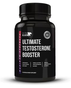 Ultra Black Ultimate Testosterone Max Strength Booster 60 Caps