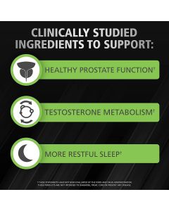 Urinozinc Prostate Plus Saw Palmetto Beta Sistosterol 180 Caps - supplemynts.com