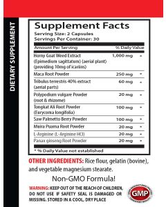 Vip Horny Goat Weed Male Enhancing Pills 3 Bottles - supplemynts.com