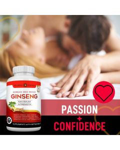 Wellbeing Korean Red Panax Ginseng Maximum Strength Supplement 180 Cap - supplemynts.com