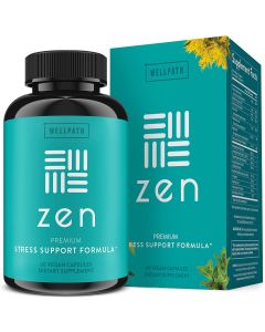 Wellpath Zen Stress Relief Formula Supplement 60 Vegan Gummies
