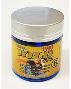 Wild Gold 1750mg 7 Days Male Sexual Enhancement 6 Count Pill Bottle - supplemynts.com