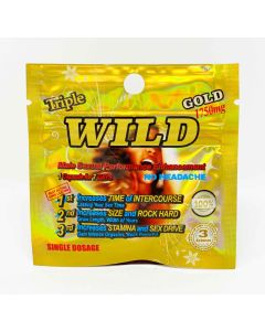 Wild Gold 1750mg Male Sexual Enhancement Pill New Packaging - supplemynts.com