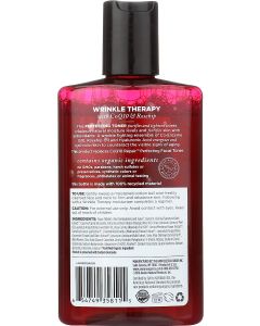 Wrinkle Therapy CoQ10 Rosehip Perfecting Toner 8 Oz Avalon Organics