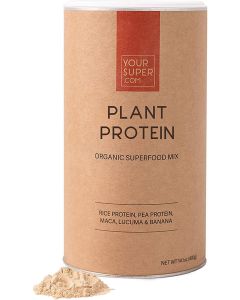 Your Super Plant Protein Organic Superfood Mix Powder 14.1 Oz. - supplemynts.com
