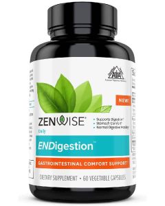 Zenwise Daily Endigestion Gastrointestinal Comfort Support 60 Caps
